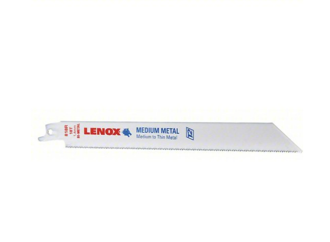 Lenox Reciprocating Saw Blades – Metal Cutting, 8 in, 18 TPI (81 Series)