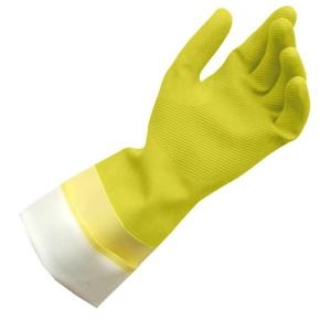 LATEX GLOVES YELLOW