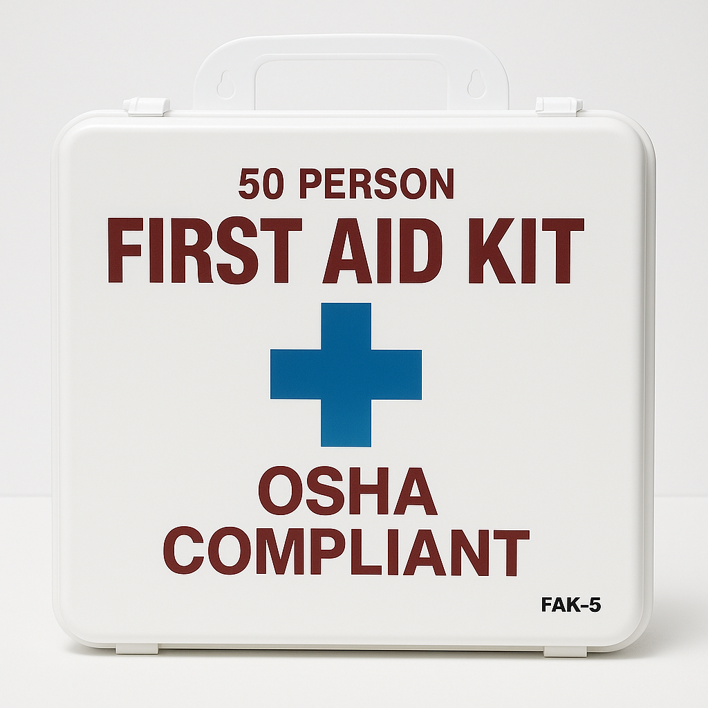 First Aid Kit – 50 Person, OSHA Compliant (FAK-5)