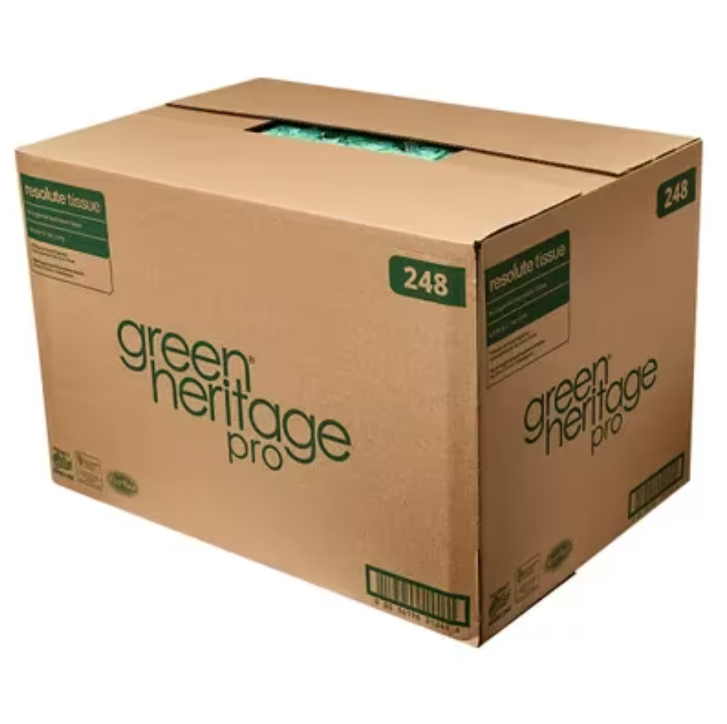 Green Heritage Jumbo Roll Tissue (JRT), 2-Ply – 9 in, 96 Rolls