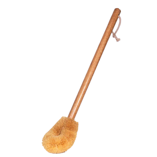 EdenSoft Toilet Brush with Wood Handle
