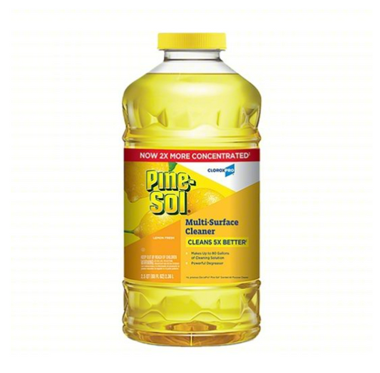 Pine Disinfectant Cleaner – Lemon, 80 oz
