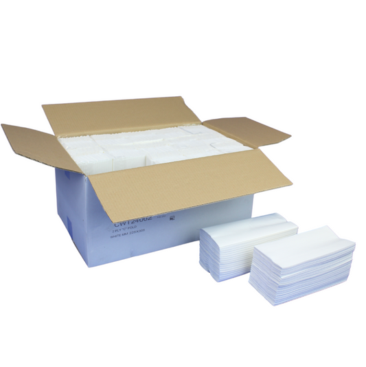 Eden Soft White C-Fold Hand Towels