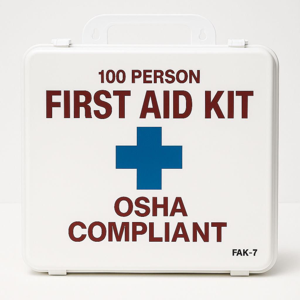 First Aid Kit – 100 Person, OSHA Compliant (FAK-7)