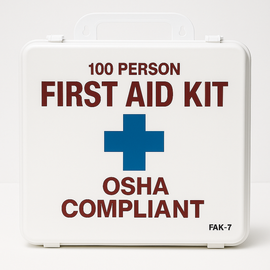 First Aid Kit – 100 Person, OSHA Compliant (FAK-7)