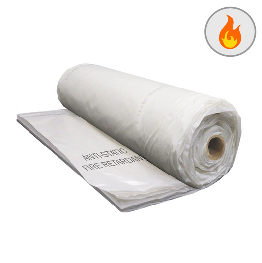 Strongman Reinforced Fire-Retardant Plastic Sheeting – 20 ft × 100 ft (20045)