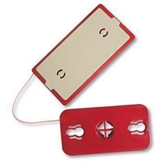 ZipWall Replacement Head, Plate & Tether – Red (TPH1)