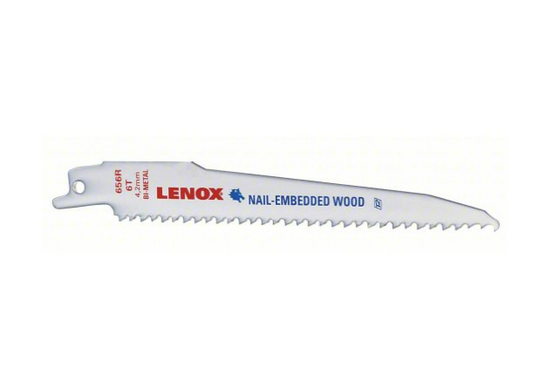 Lenox Reciprocating Saw Blades – Wood Cutting, 6 in, 6 TPI